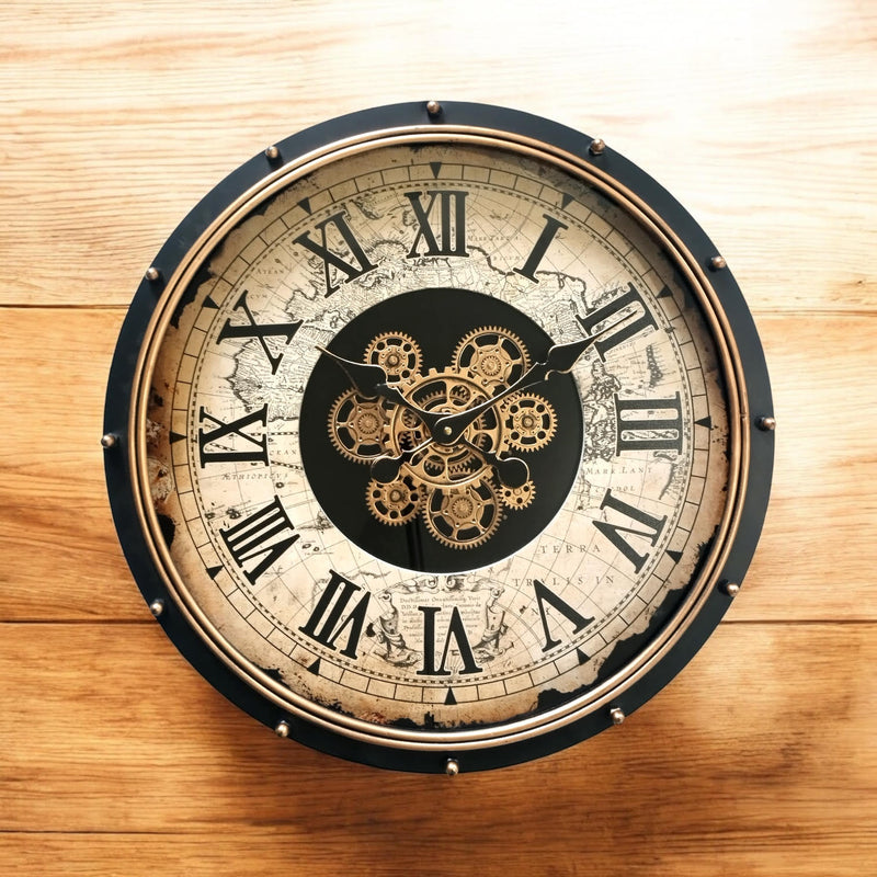 60CM GEAR CLOCK