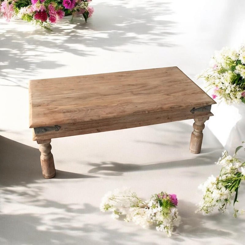 110CM WOODEN COFFEE TABLE