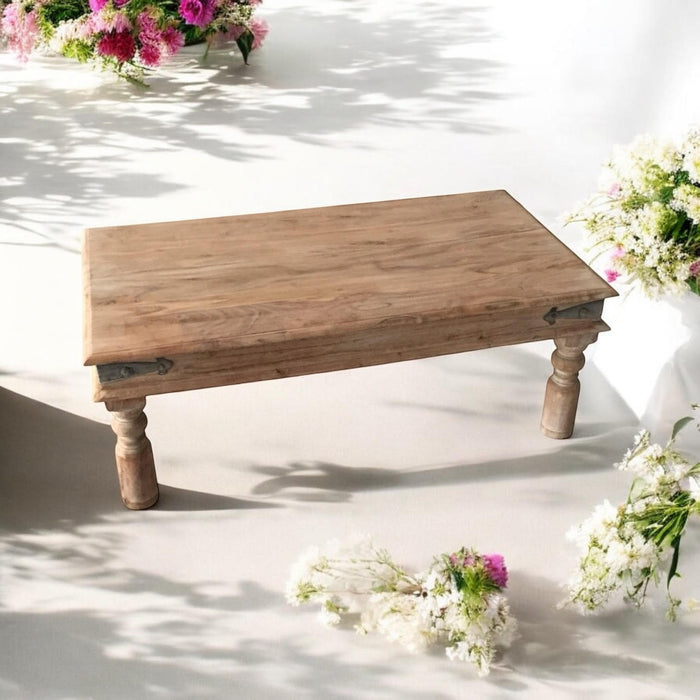 110CM WOODEN COFFEE TABLE