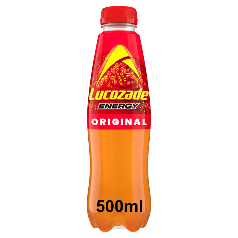 12 x Lucozade Energy Drink Original 500Ml