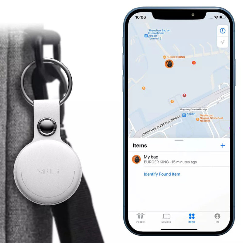 Maplin MiLi MiTag Duo Keyring Location Tracker