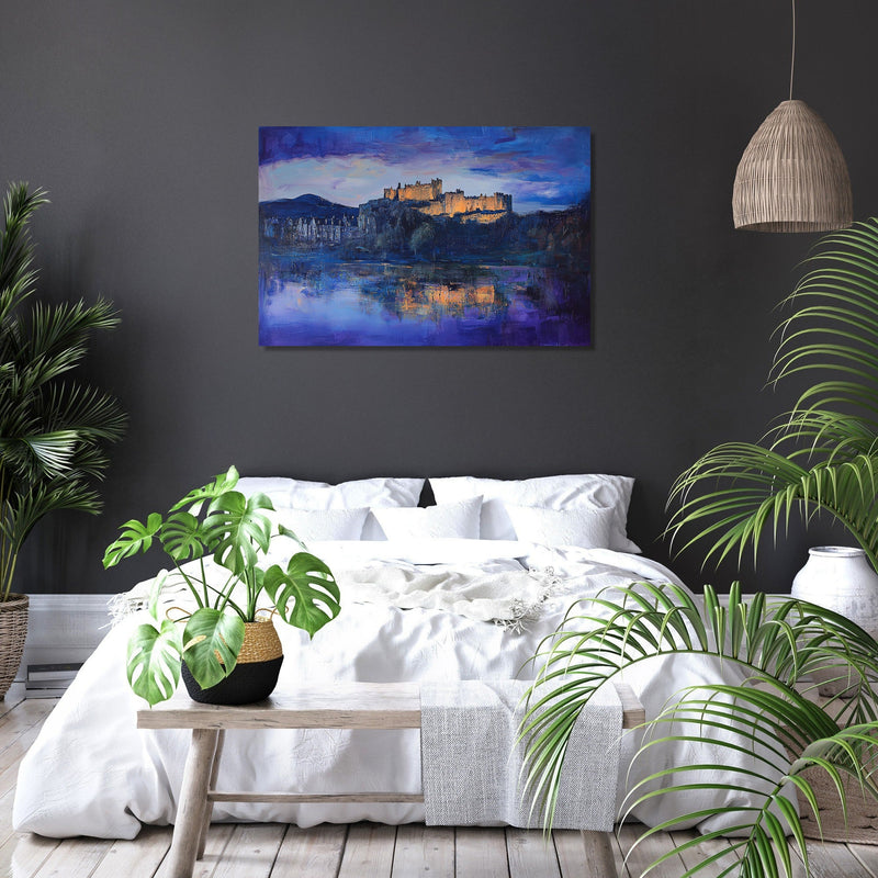 Stirling Castle Twilight Canvas