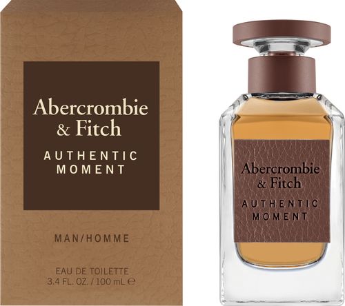 Abercrombie & Fitch Authentic Moment Man Eau De Toilette Spray 100ml - InStock