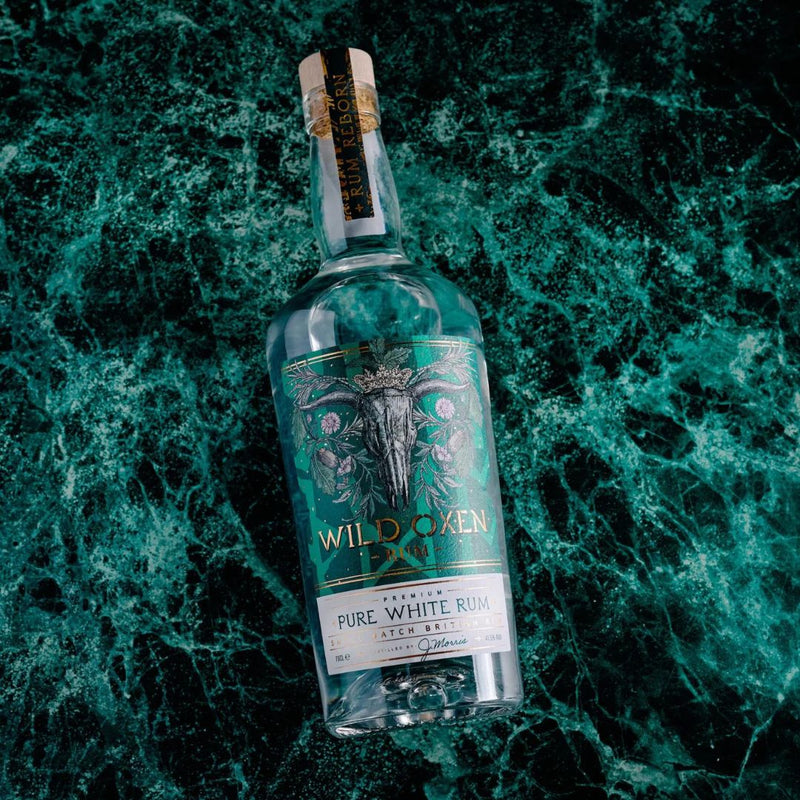 Abingdon Distillery Wild Oxen Pure White Rum, 70cl