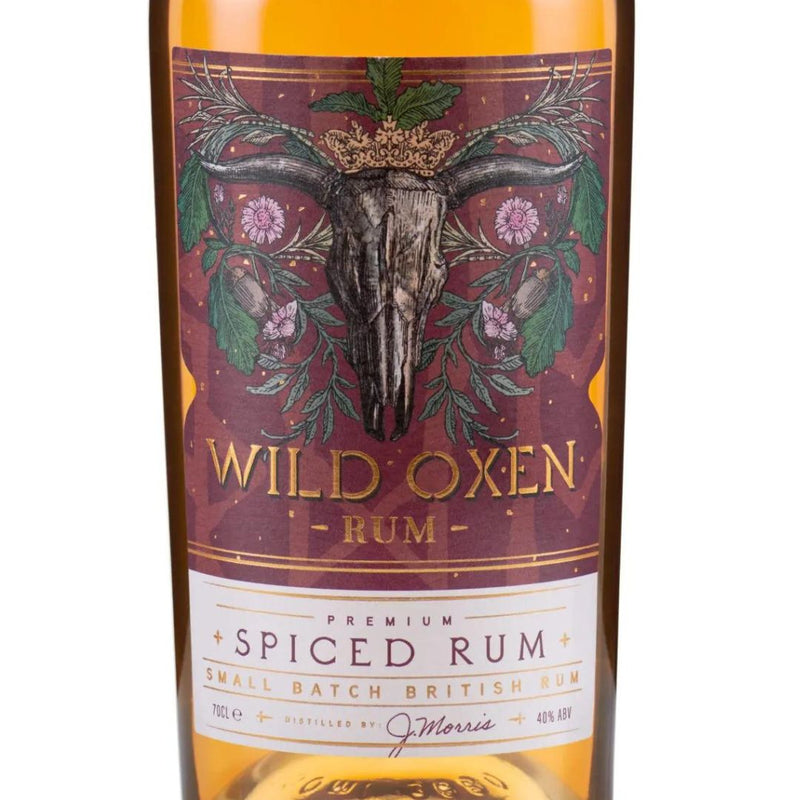 Abingdon Distillery Wild Oxen Spiced Rum, 70cl