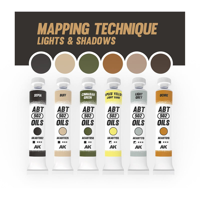 Abteilung 502 Oil Paints - Vehicle Mapping Technique Lights & Shadows