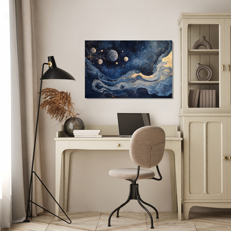 Cosmic Harmony Canvas