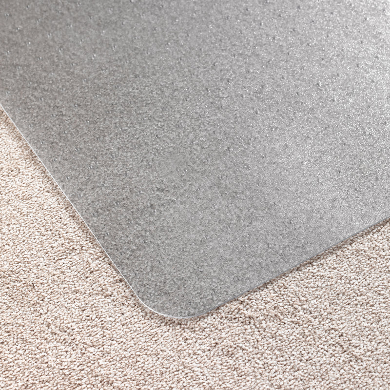 Advantagemat® Vinyl Lipped Chair Mat for Carpets up to 6mm - 115 x 134cm