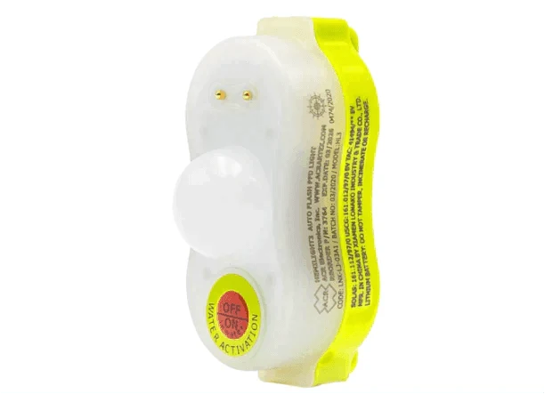 ACR HemiLight 3 Lifejacket Light SOLAS MED USCG Water Activated LED Strobe