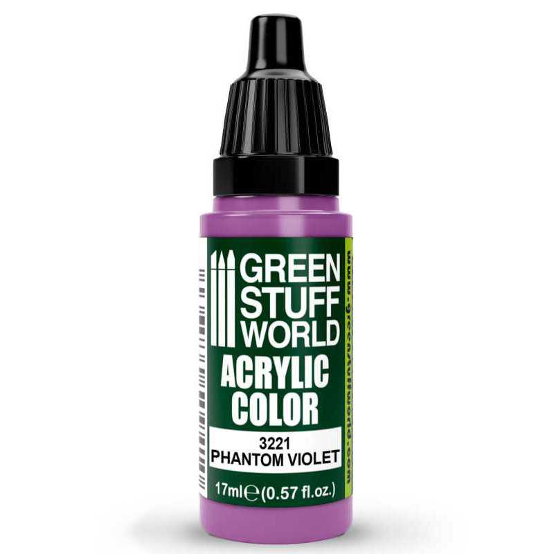 Green Stuff World Acrylic Color Paint - PHANTOM VIOLET 17ml