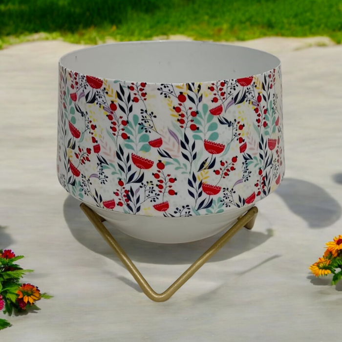 13CM PLANTER ON STAND