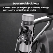 Adaptive Anti-Slip Water Bottle Holder For Motorcycles & Bicycles 360-Degree Rotating Anti-Theft Cup Holder, Kewig SHJ-6 - InStock