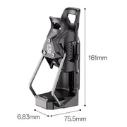 Adaptive Anti-Slip Water Bottle Holder For Motorcycles & Bicycles 360-Degree Rotating Anti-Theft Cup Holder, Kewig SHJ-6 - InStock