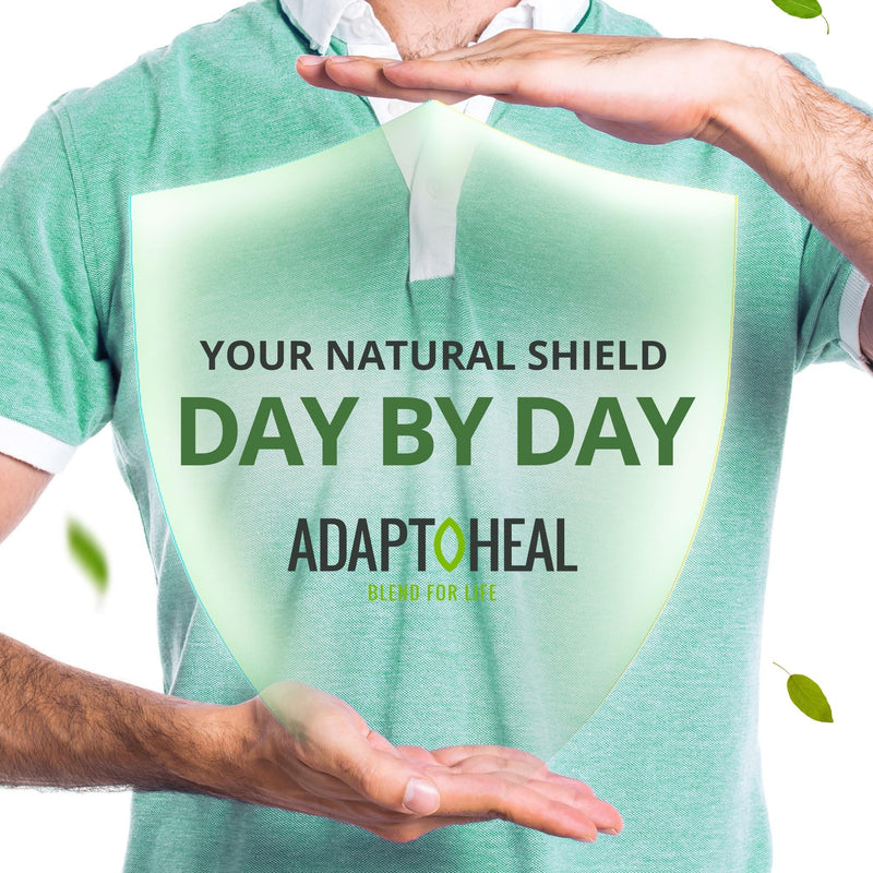 ADAPTOHEAL Immuneheal – Adaptogen & Immune Support Capsules with Schisandra, Ginseng & Mushroom Extract (180 Capsules)