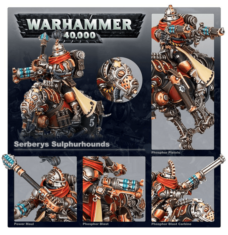 Adeptus Mechanicus: Serberys Raiders or Sulphurhounds