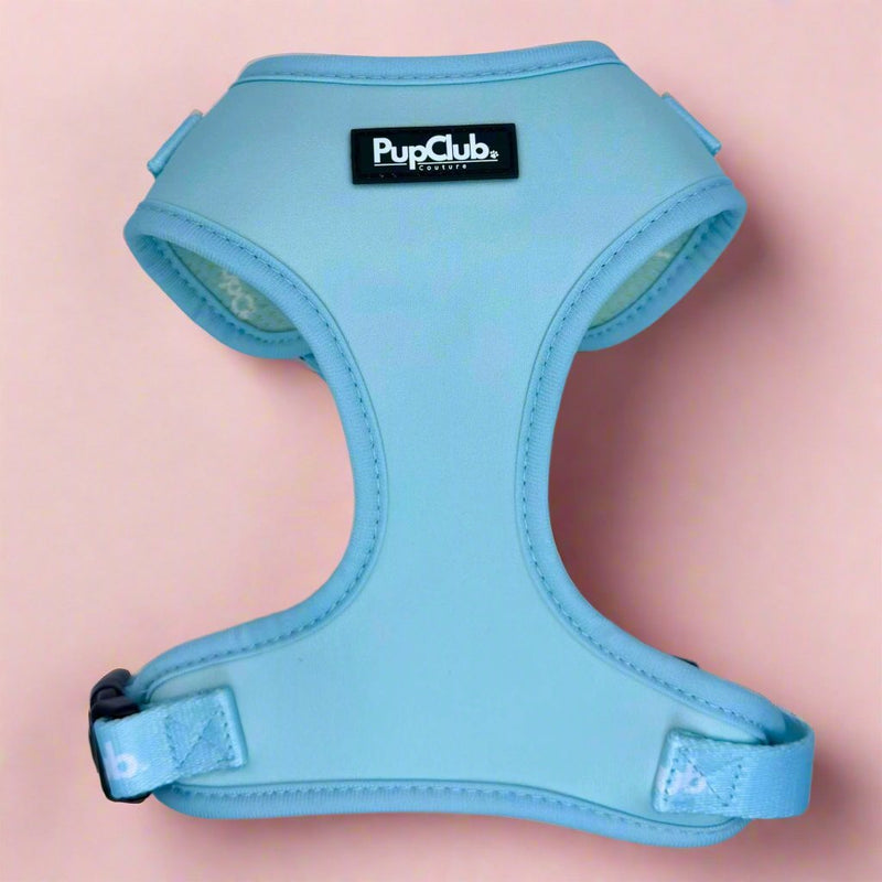 PupClub Dog Adjustable Harness - Pastel Blue