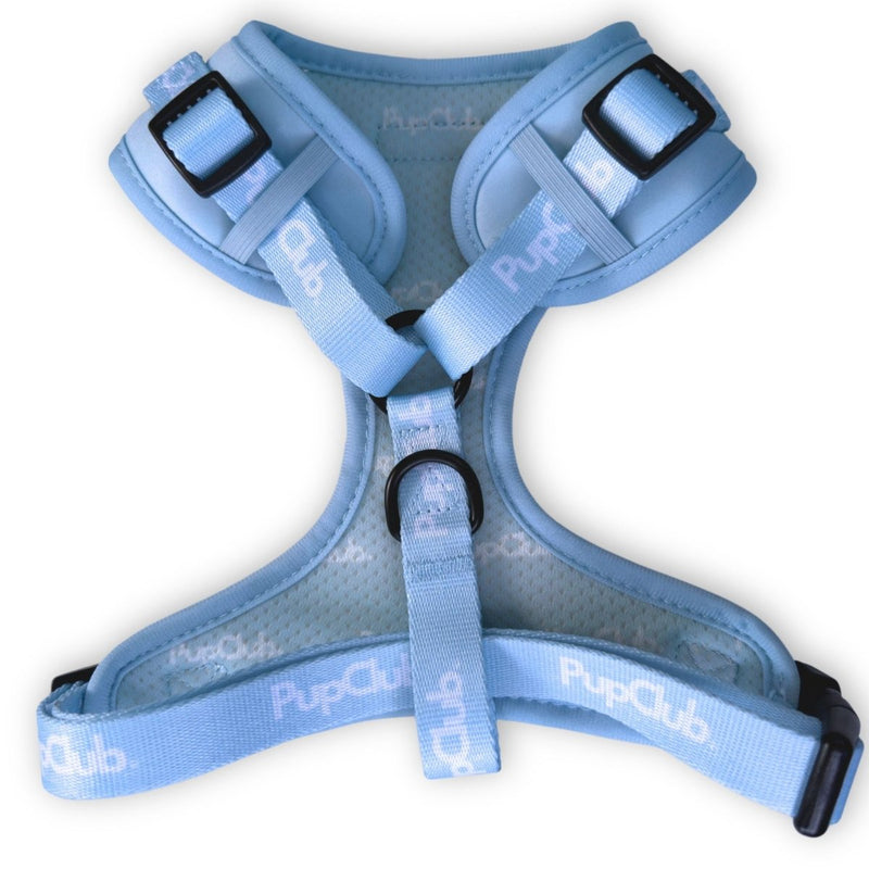 PupClub Dog Adjustable Harness - Pastel Blue