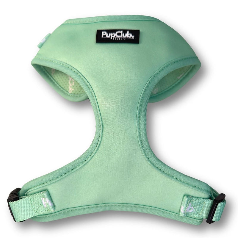 PupClub Dog Adjustable Harness - Pastel Mint Green