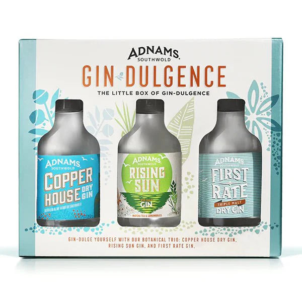 Adnams Botanical Gin Trio Gift Set, 3 x 20cl