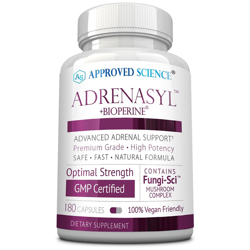Approved Science Adrenasyl Adrenal Gland Support 180 Count – Pack of 1