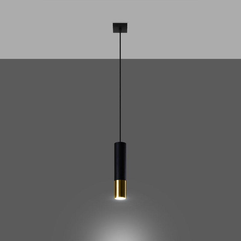 Pendant lamp steel Loopez modern Design GU10