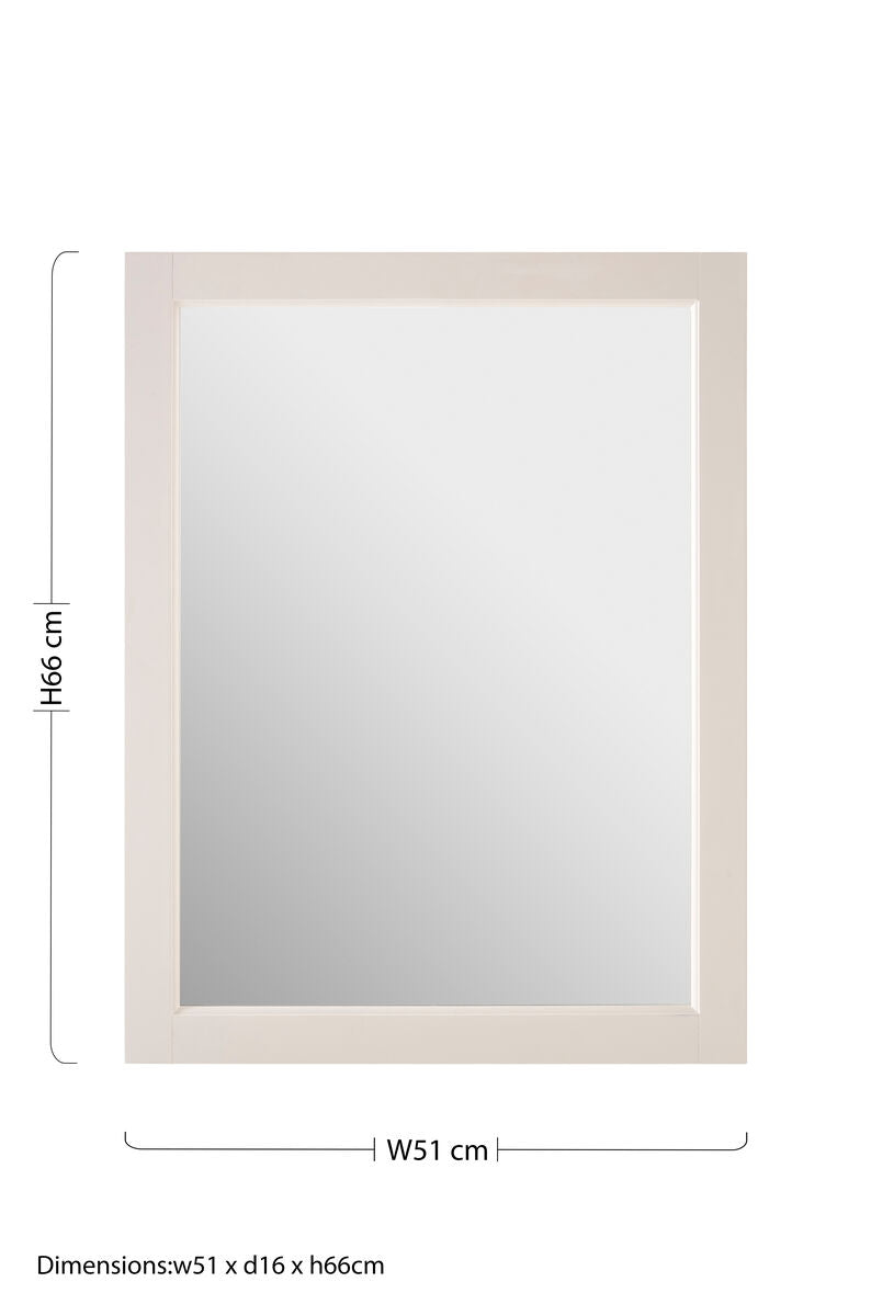 Mirrored Wall Cabinet with 2 Inner Shelves | Port