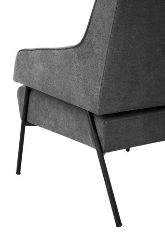 Ash Velvet Chair | Henia