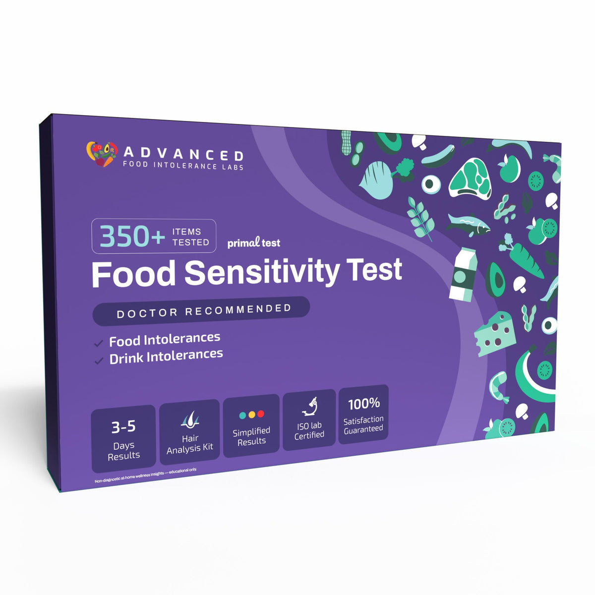 AFIL Primal: Food & Drink Sensitivity Test Kit – At-Home Hair Test ...