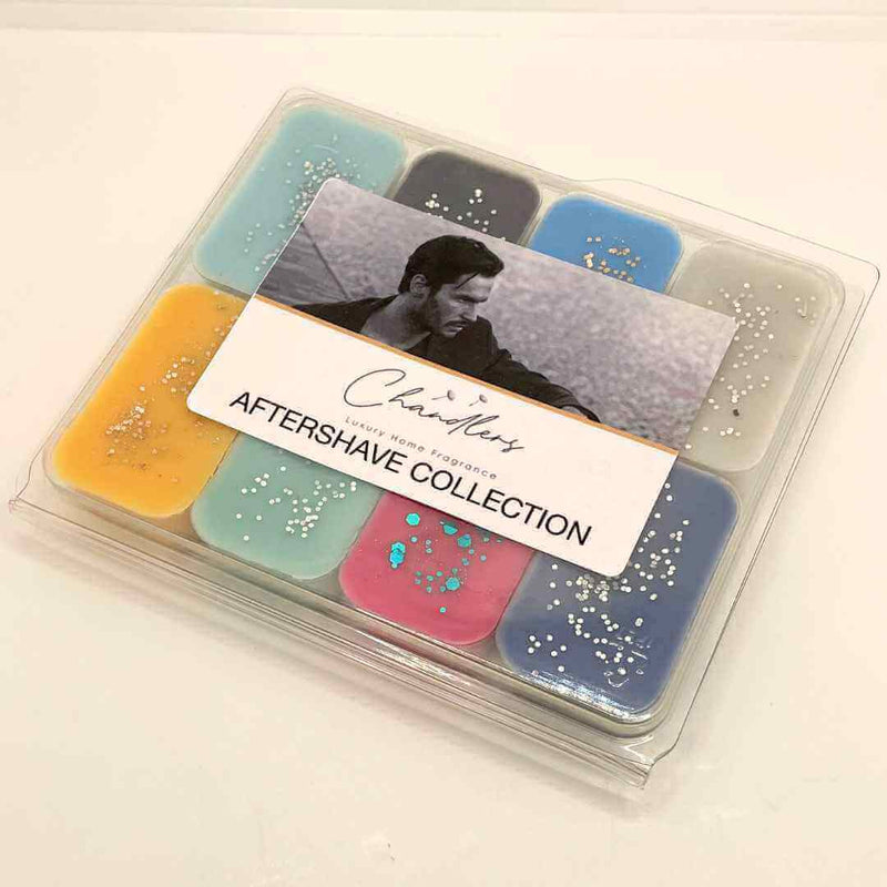 Aftershave Wax Melt Collection – 8 Designer-Inspired Scents