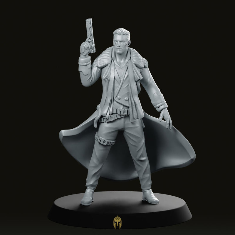 Agent Clive Smith 01A Cyberpunk Miniature Sci-Fi Detective
