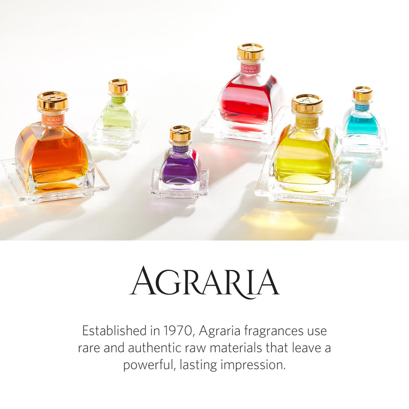 AGRARIA AirEssence Flower and Reed Diffuser Set – Handmade Sola Flower Home Fragrance