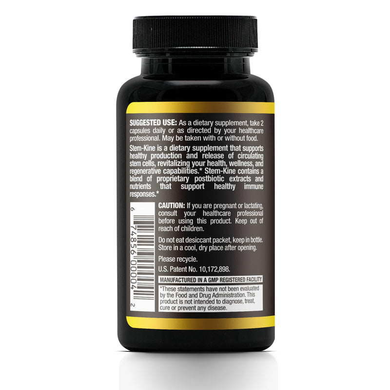 Aidan Stem-Kine Stem Cell Supplements | Clinically Proven, 60 Capsules
