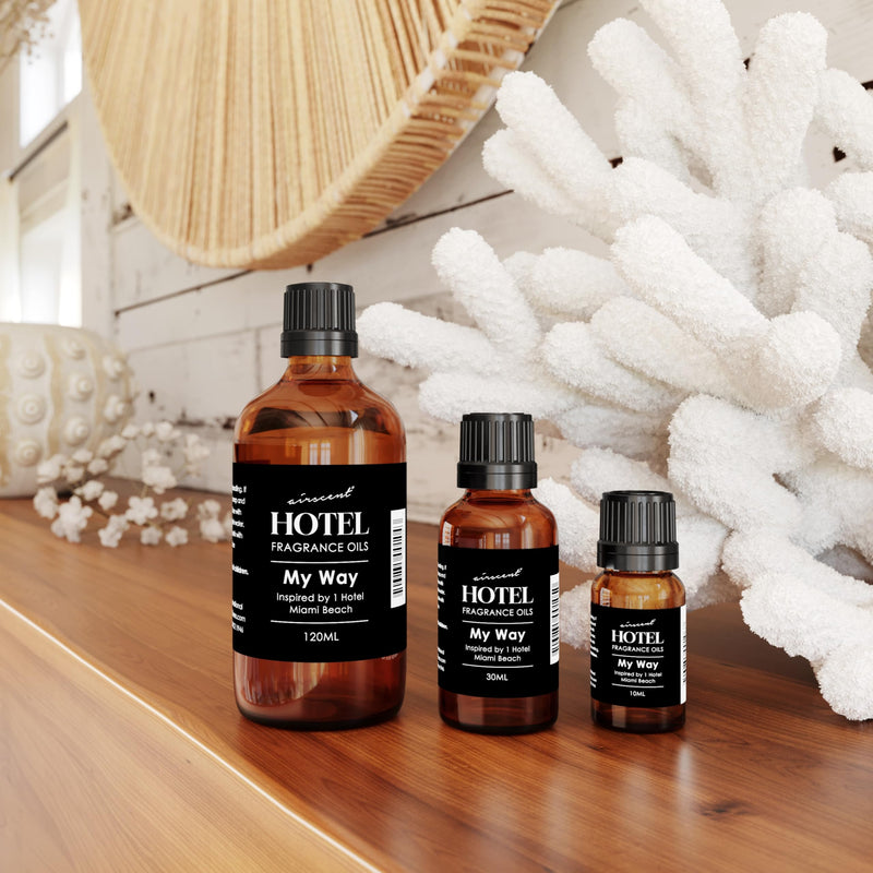 AirScent My Way Diffuser Oil - Inspired by The 1 Hotel Miami Scent, 10 mL Glass Dropper Bottle