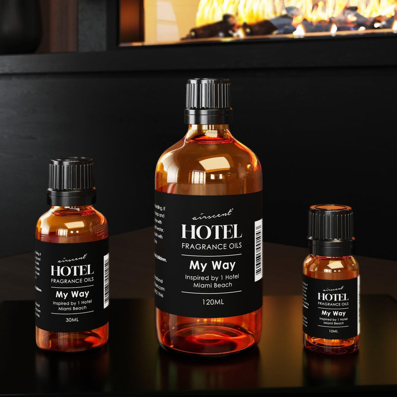 AirScent My Way Diffuser Oil - Inspired by The 1 Hotel Miami Scent, 10 mL Glass Dropper Bottle