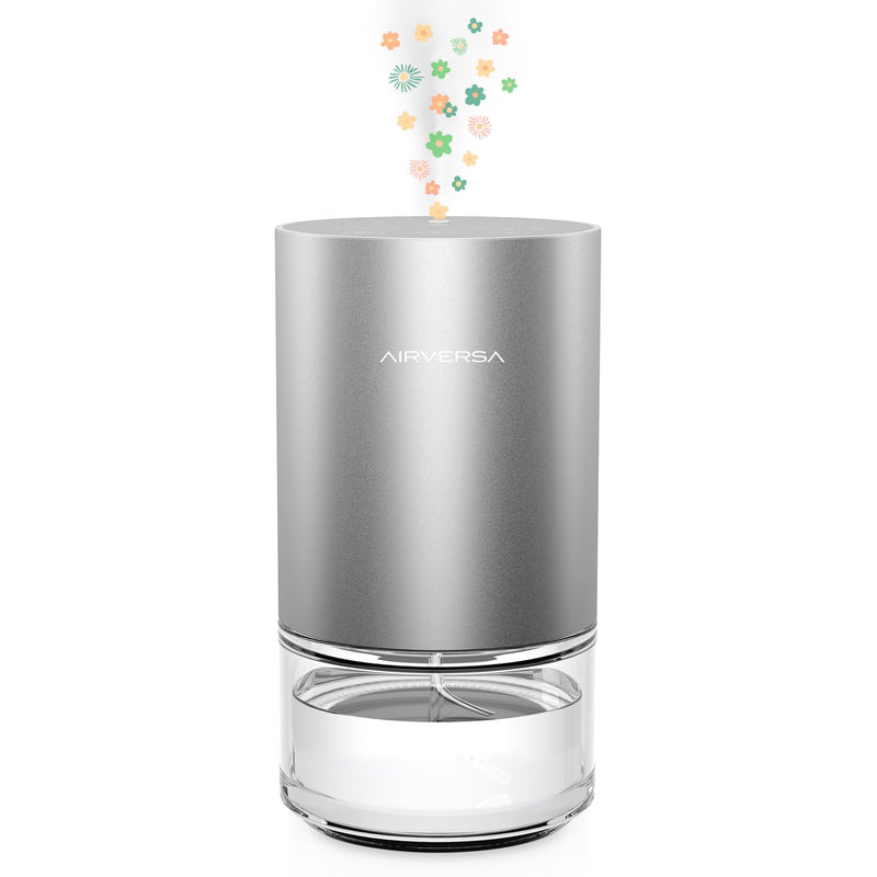 Airversa Waterless Diffuser 100mL - Nano Mist, Battery, Space Grey