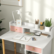 AIYAPLAY Kids Desk and Chair Set for Studying, Reading and Drawing - Pink - InStock
