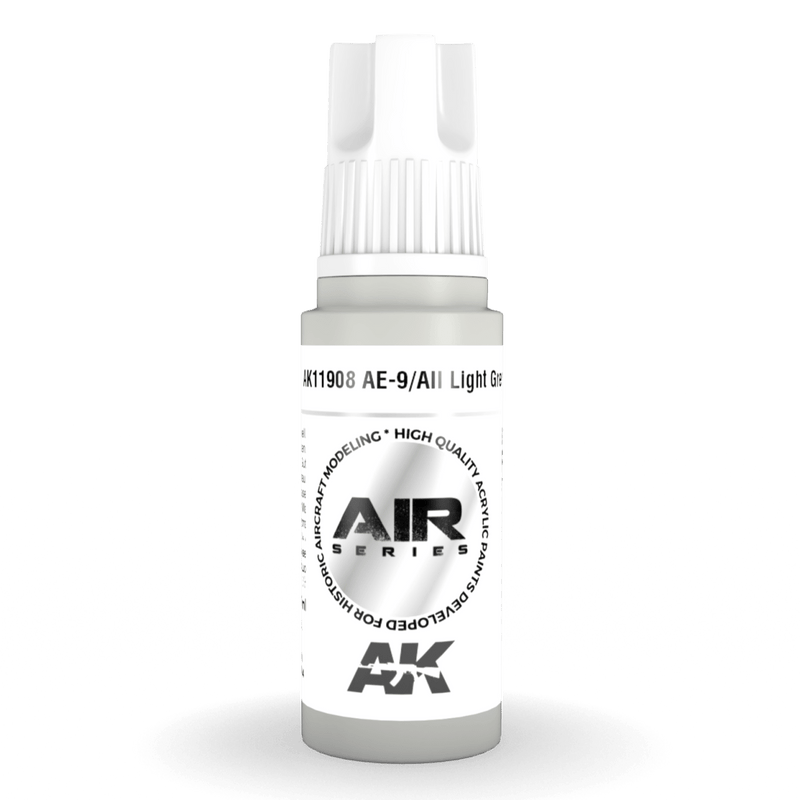 AK Interactive 3rd Gen Acrylic - AE-9/AII Light Grey AK11908