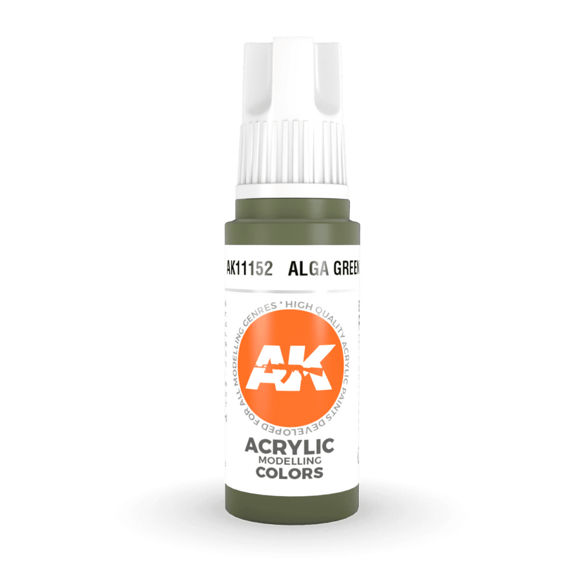 AK Interactive 3rd Gen Acrylic - Alga Green 17ml AK11152