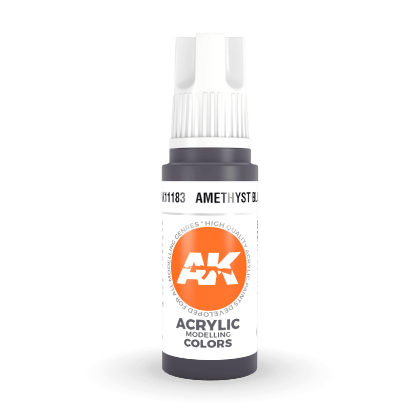 AK Interactive 3rd Gen Acrylic - Amethyst Blue 17ml AK11183