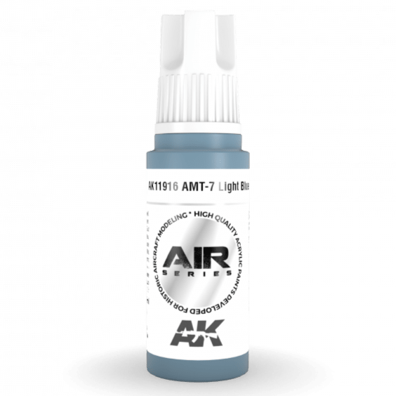 AK Interactive 3rd Gen Acrylic AMT-7 Light Blue AK11916