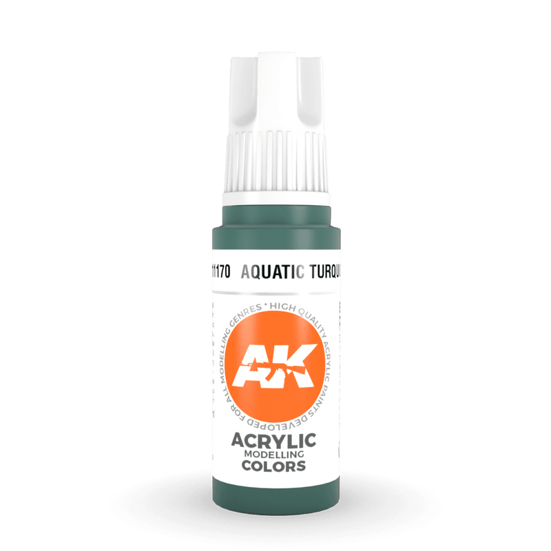 AK Interactive 3rd Gen Acrylic - Aquatic Turquoise 17ml AK11170