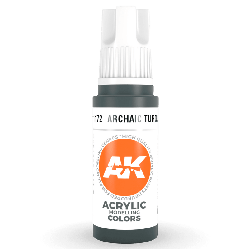 AK Interactive 3rd Gen Acrylic - Archaic Turquoise 17ml AK11172