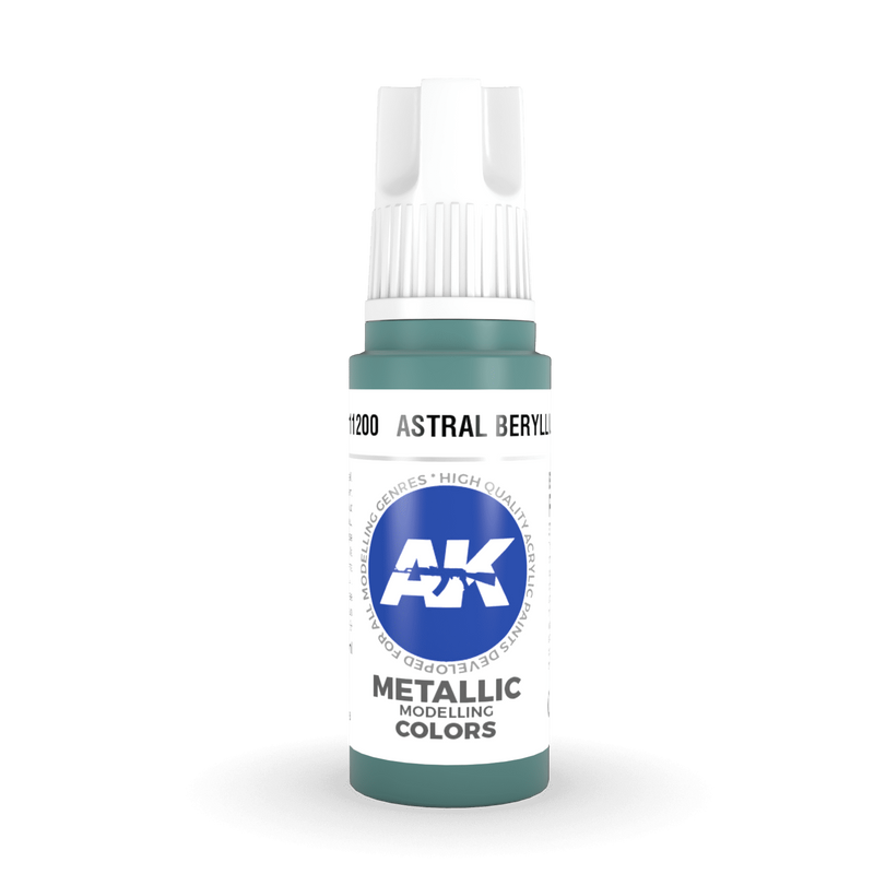 AK Interactive 3rd Gen Acrylic - Astral Beryllium 17ml AK11200