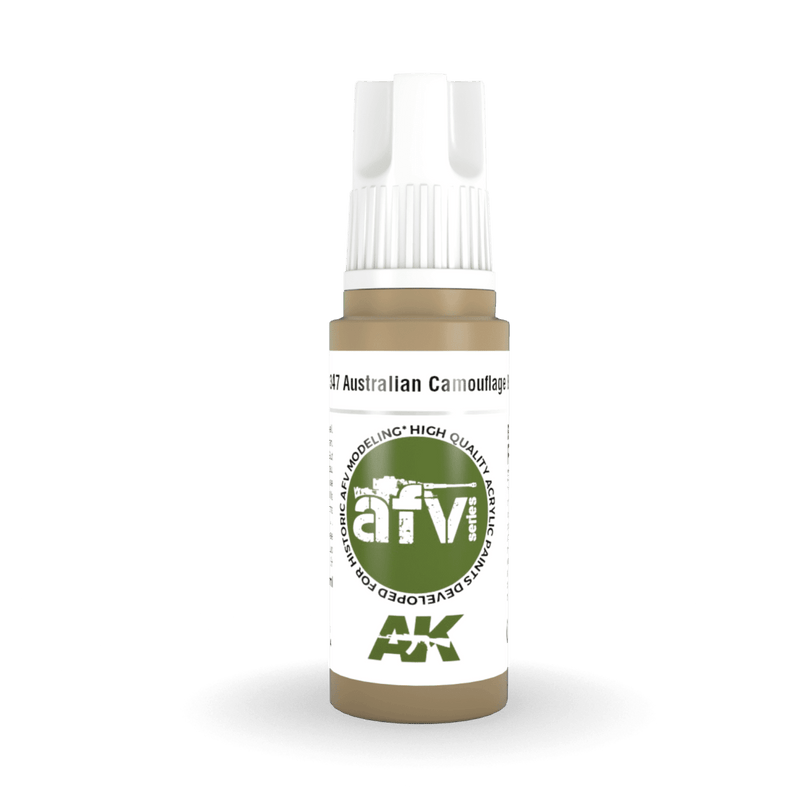 AK Interactive 3rd Gen Acrylic - Australian Camouflage Brown 17ml AK11347
