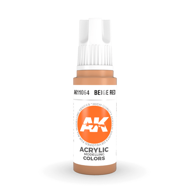 AK Interactive 3rd Gen Acrylic - Beige Red 17ml AK11064
