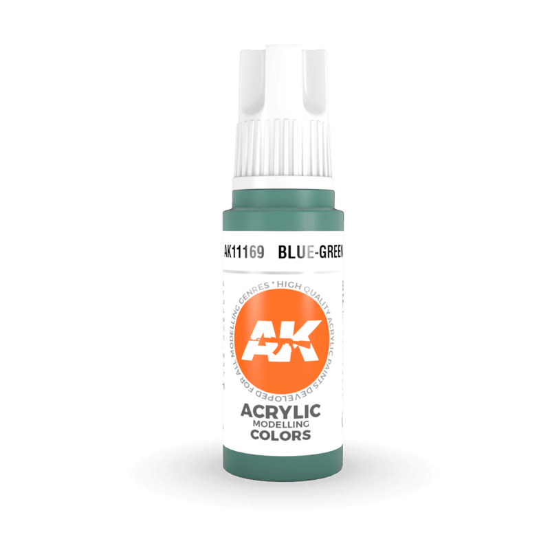 AK Interactive 3rd Gen Acrylic - Blue-Green 17ml AK11169