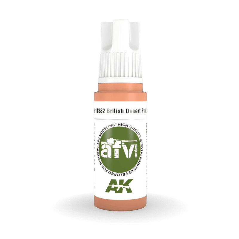AK Interactive 3rd Gen Acrylic - British Desert Pink ZI 17ml AK11382