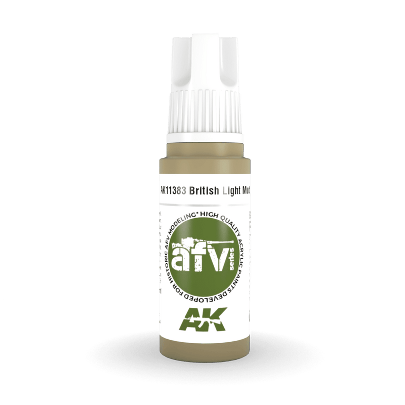 AK Interactive 3rd Gen Acrylic - British Light Mud 17ml AK11383