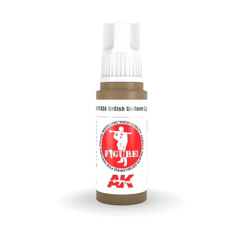 AK Interactive 3rd Gen Acrylic - British Uniform Lights 17ml AK11438