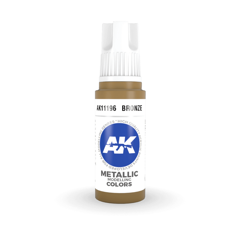 AK Interactive 3rd Gen Acrylic - Bronze 17ml AK11196